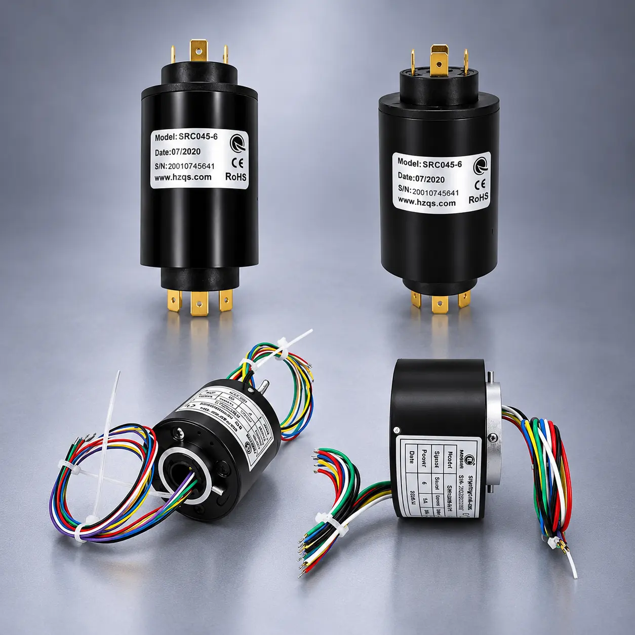 Slip Rings &mdash; range / installation view